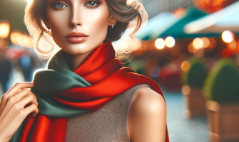 Cele mai moderne eșarfe roșii pentru un look elegant și stylish