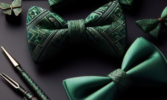 Cele mai elegante și stilizate papioane verzi pentru bărbați și femei