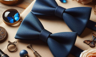Papionul albastru versus papionul bleumarin: alegerea perfectă pentru un look elegant