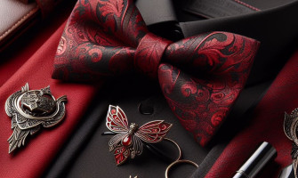 Cele mai elegante papioane roșii pentru bărbați