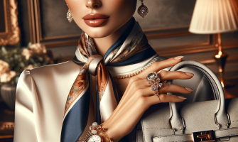 Accesorii Chic pentru Doamne: Combină Eșarfele de Mătase cu Bijuterii și Genți