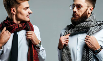 Eșarfe bărbați versus fulare: Care este alegerea perfectă pentru tine?