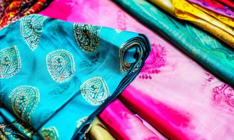 Eșarfe mătase naturală din India