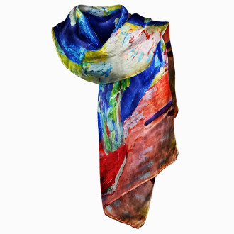 Esarfa Damă Elegance, "Iconic Fortune", 180 x 70 cm