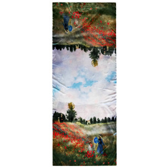 Eșarfă de Damă Eleganță Pastorală - Inspirat de Natură în Mătase, 180 x 70 cm"