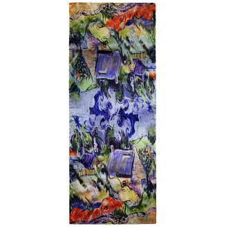 Esarfa Mătase, Damă, "Abstract Nature Art", 180 X 70 cm