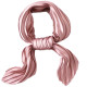 Esarfa_satin_plisata_roz_pudrat_eleganta