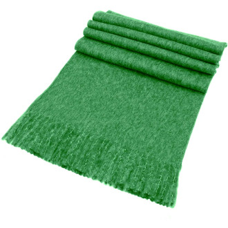 Eșarfa Groasă, Fular tip Cașmir, Verde Iarbă