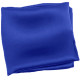 Eșarfă de mătase albastru indigo, stil batic, 60x60 cm