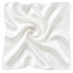 Eșarfă albă damă elegantă 70x70 cm esarfa dama alba 70x70 cm eleganta
