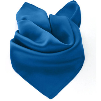 Esarfa de Dama Eleganta, Albastru Regal, Patrata, 70x70 cm