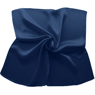 Esarfa de Dama Elegantă, Bleumarin, 70x70 cm
