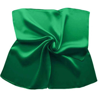 Eșarfă de Damă, Verde Imperial - Răsfăț Subtil, 70x70cm