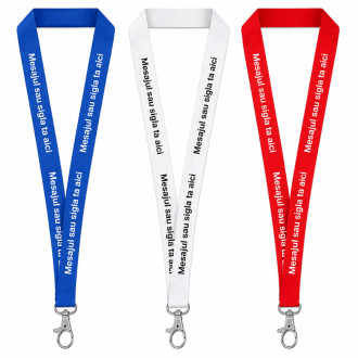 Lanyard-uri Personalizate cu Logo sau Text